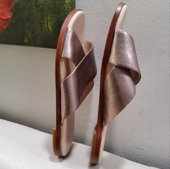 Cole Haan Anika Flat Criss-cross Sandals Size 6,5 - Picture 5 of 7